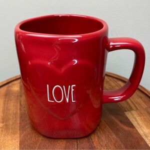 Rae Dunn “Love 3-D Heart” Mug